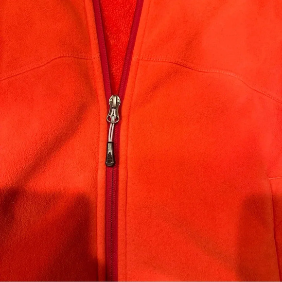 the north face sweatshirt women Small Petite Orange Turtleneck - Picture 3 of 11